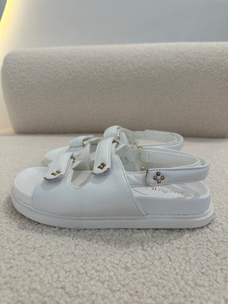 Sandália Rasa Branca