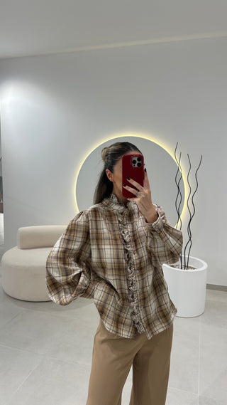 Romantic Checkered Shirt