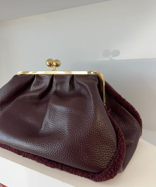 Bordeaux Oversize Clutch
