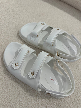 Sandália Rasa Branca