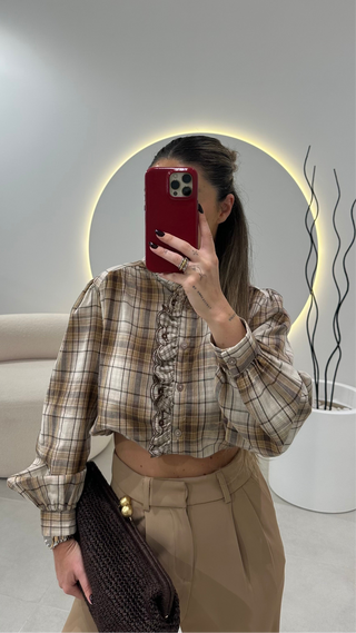 Romantic Checkered Shirt