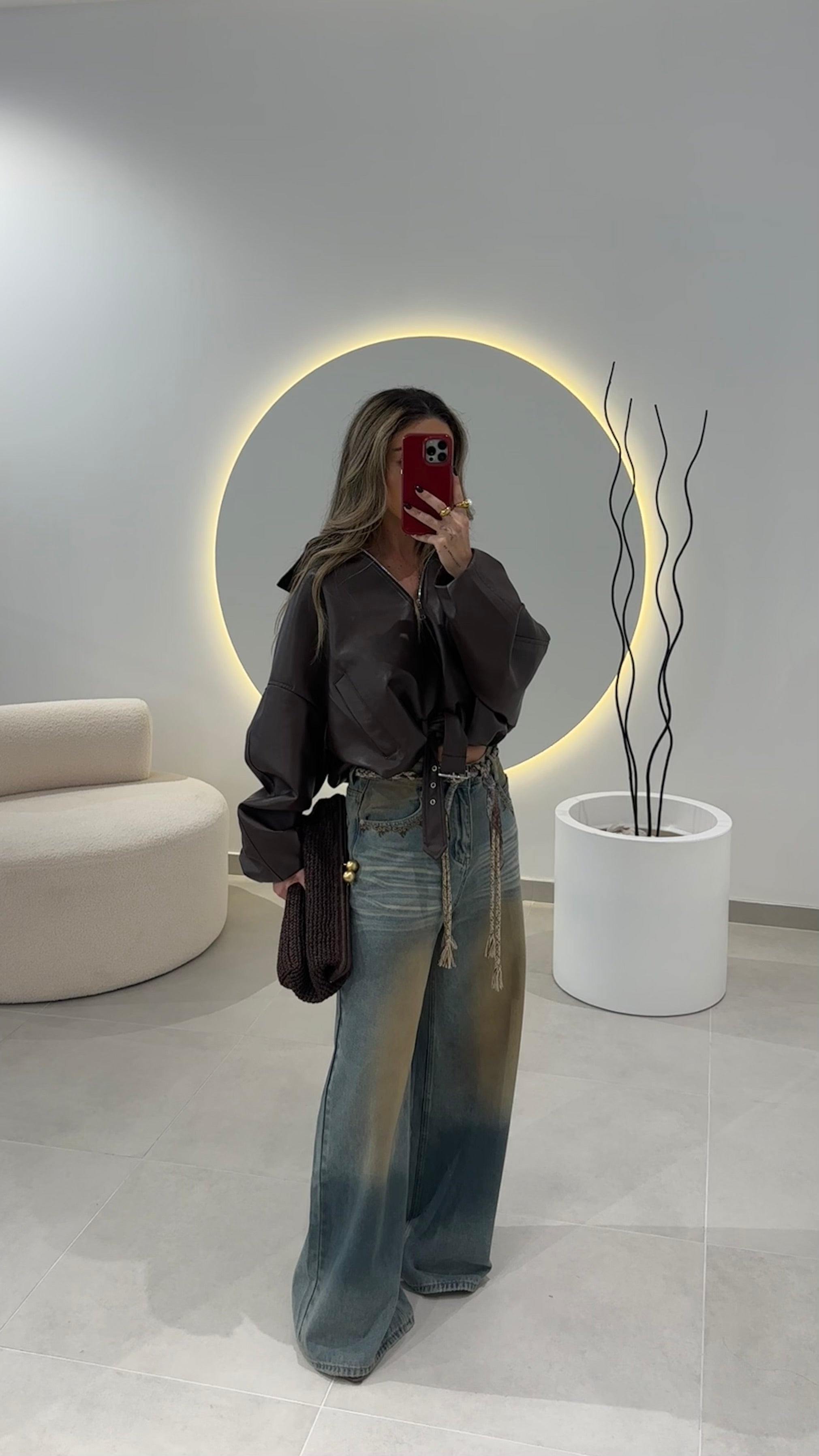 Oversized Brown Bomber