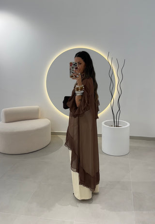 Brown Boho Dress