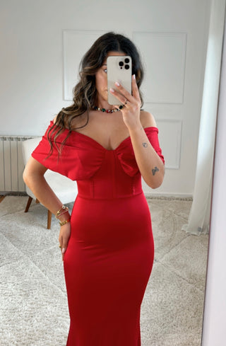 Vestido Cerimónia Vermelho