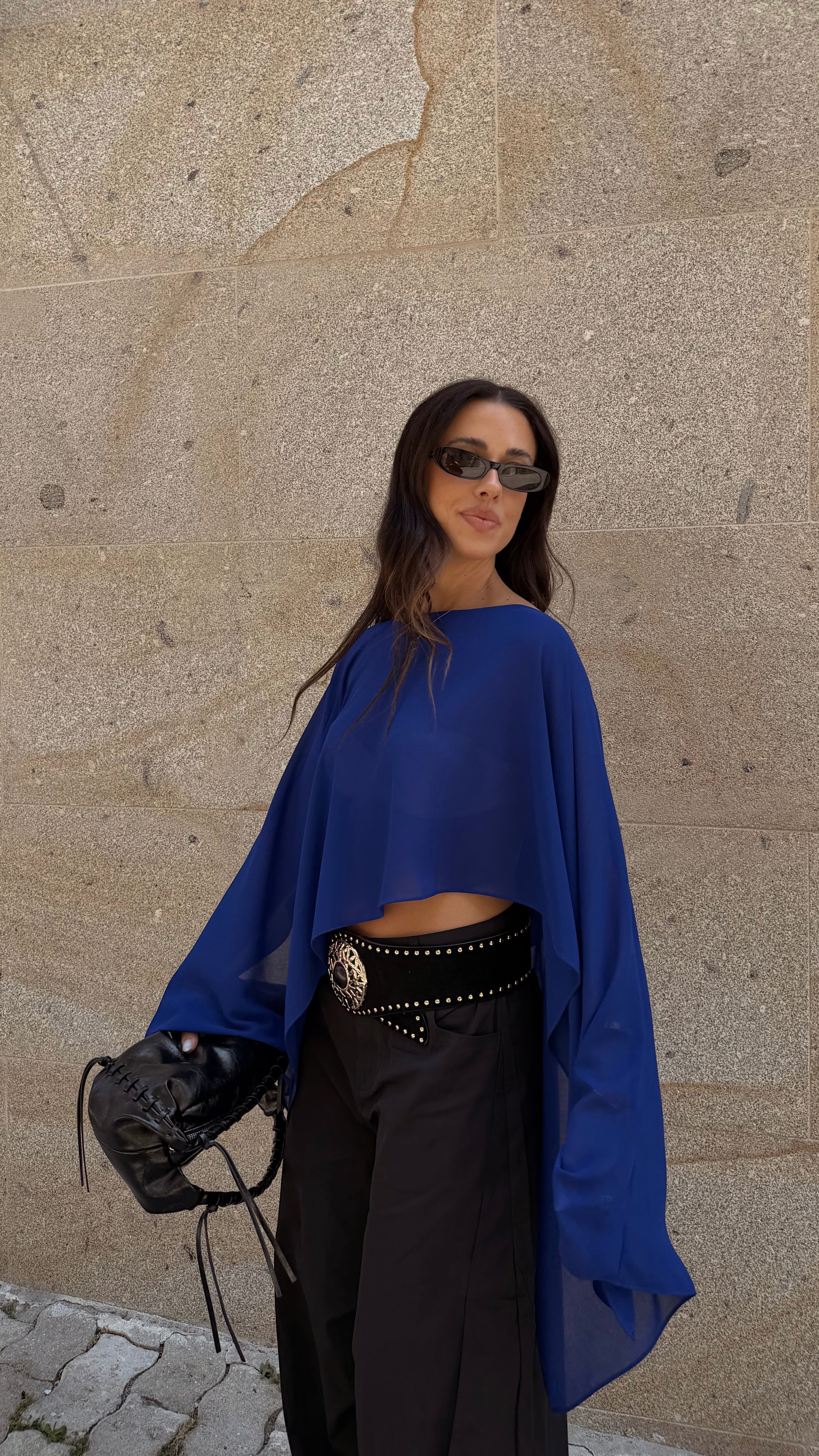 Electric Blue Cape