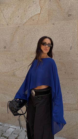 Electric Blue Cape