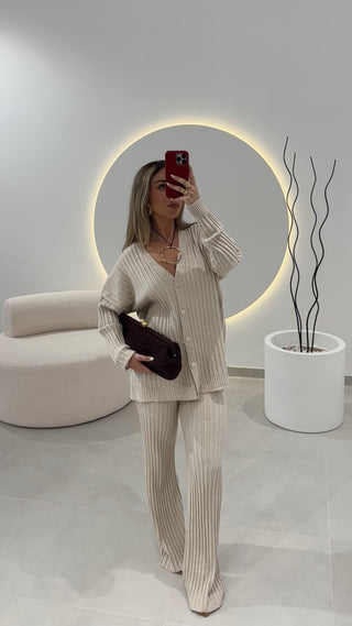 Soft Knit Beige Set