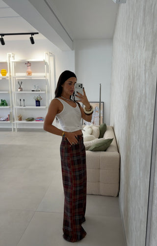 Tartan Jeans