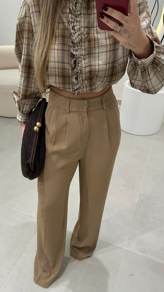 Classic Camel Pants