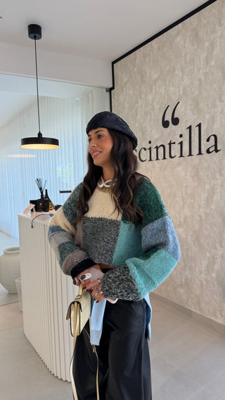 Multicolor Oversize Knit