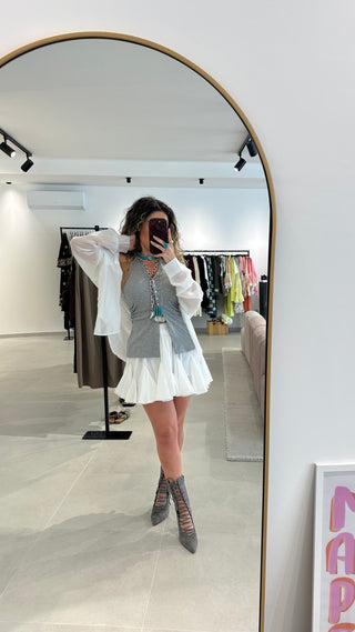 Saia Folhos Boho