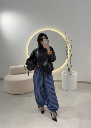 Stripes Bombacha Pants