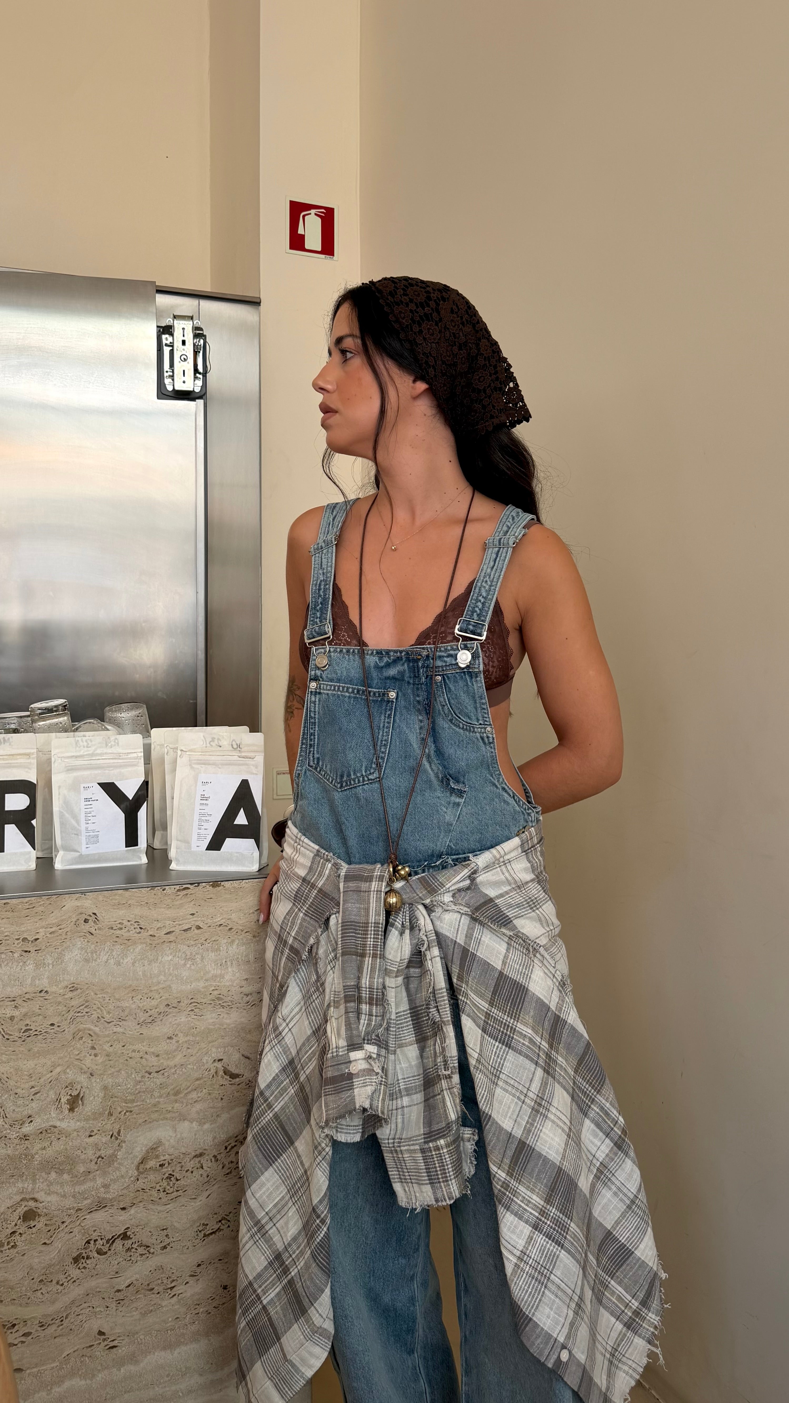 Denim Overalls