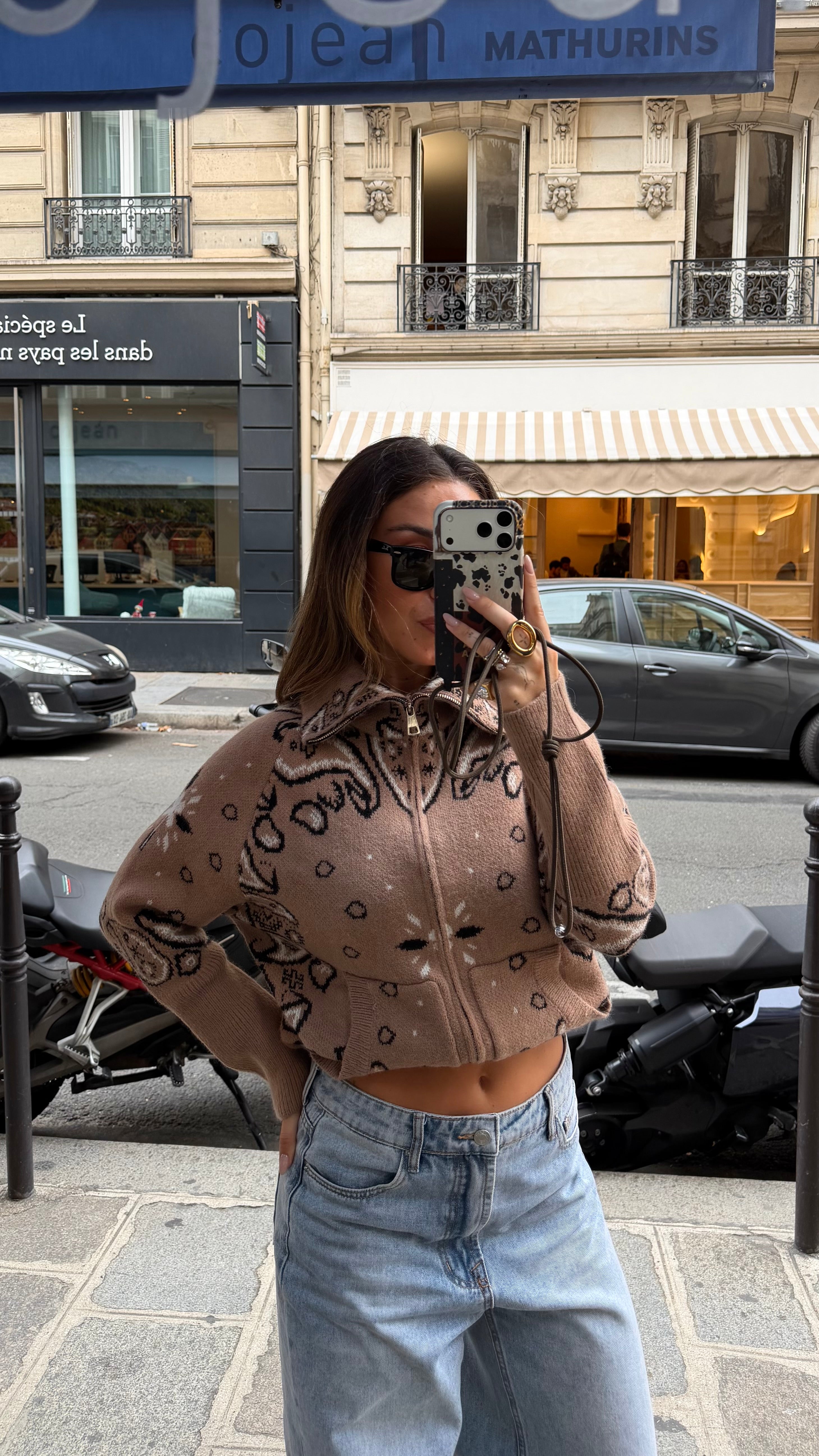 Bandana Cardigan