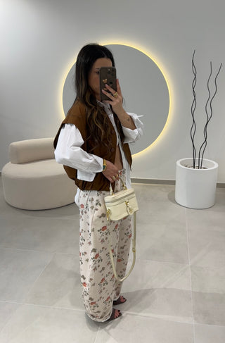 Colete Castanho Lumina