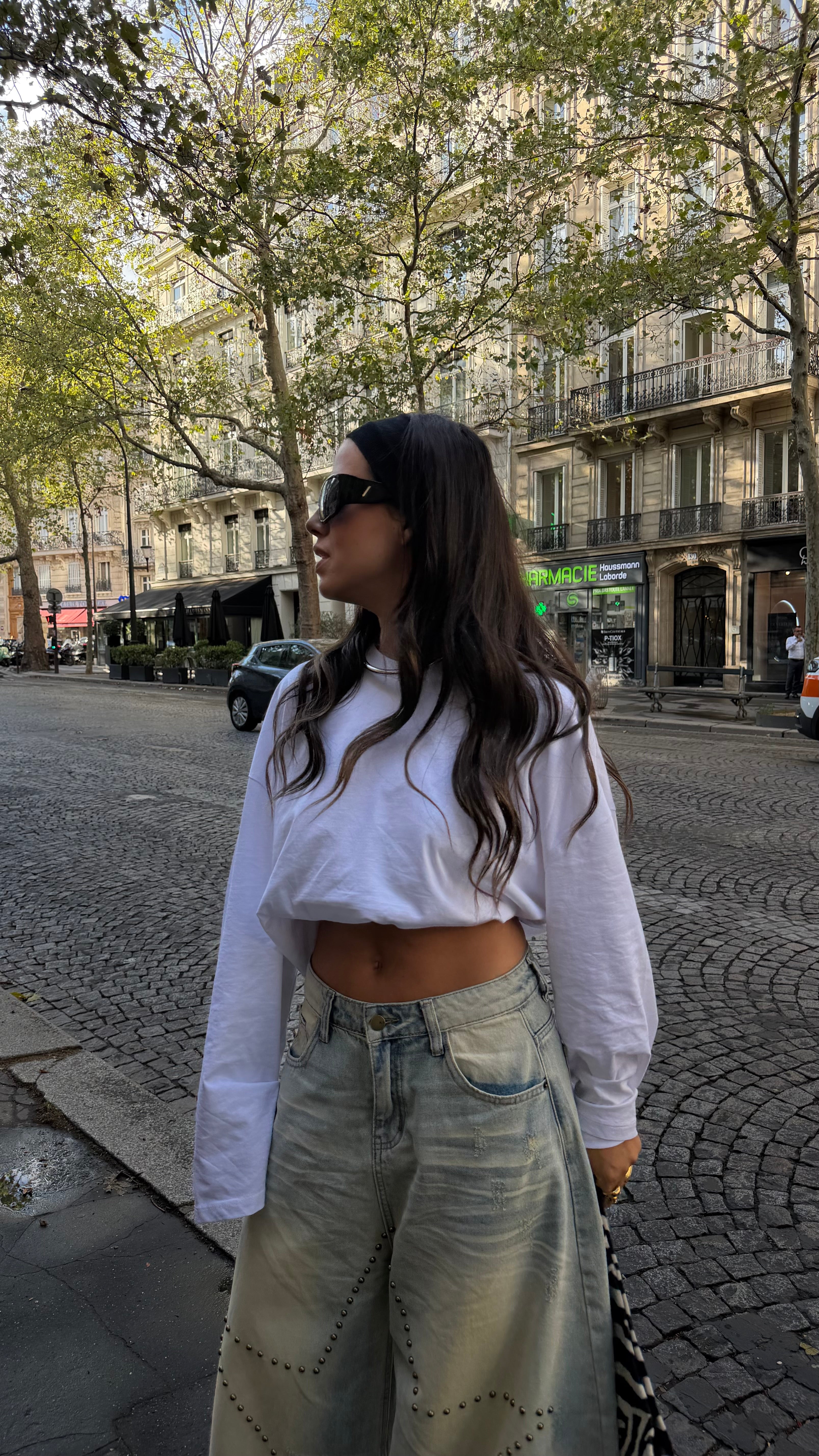 White Long Sleeve Lumina