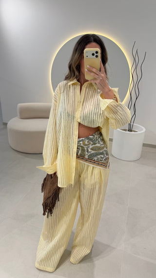 Butter Yellow Lumina Shirt