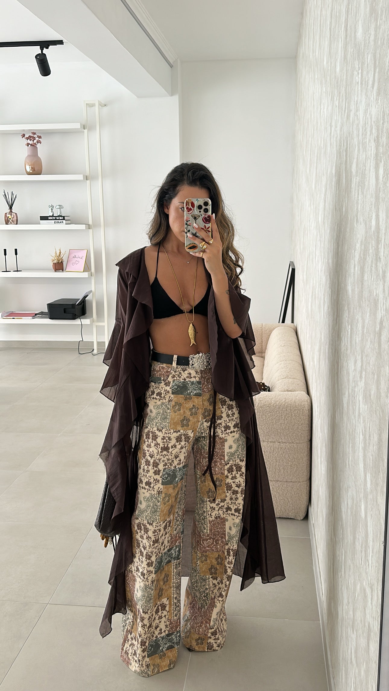 Calças Boho Padrão