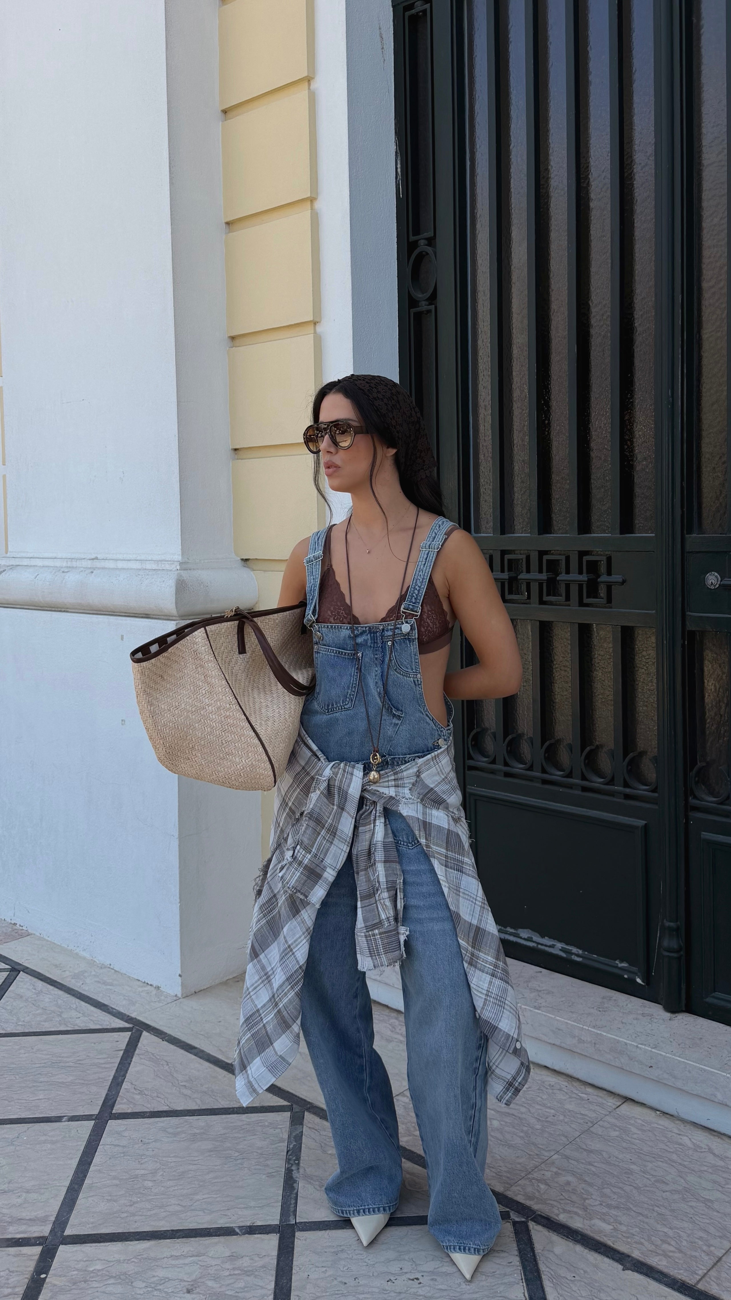 Checkered Grey Shirt