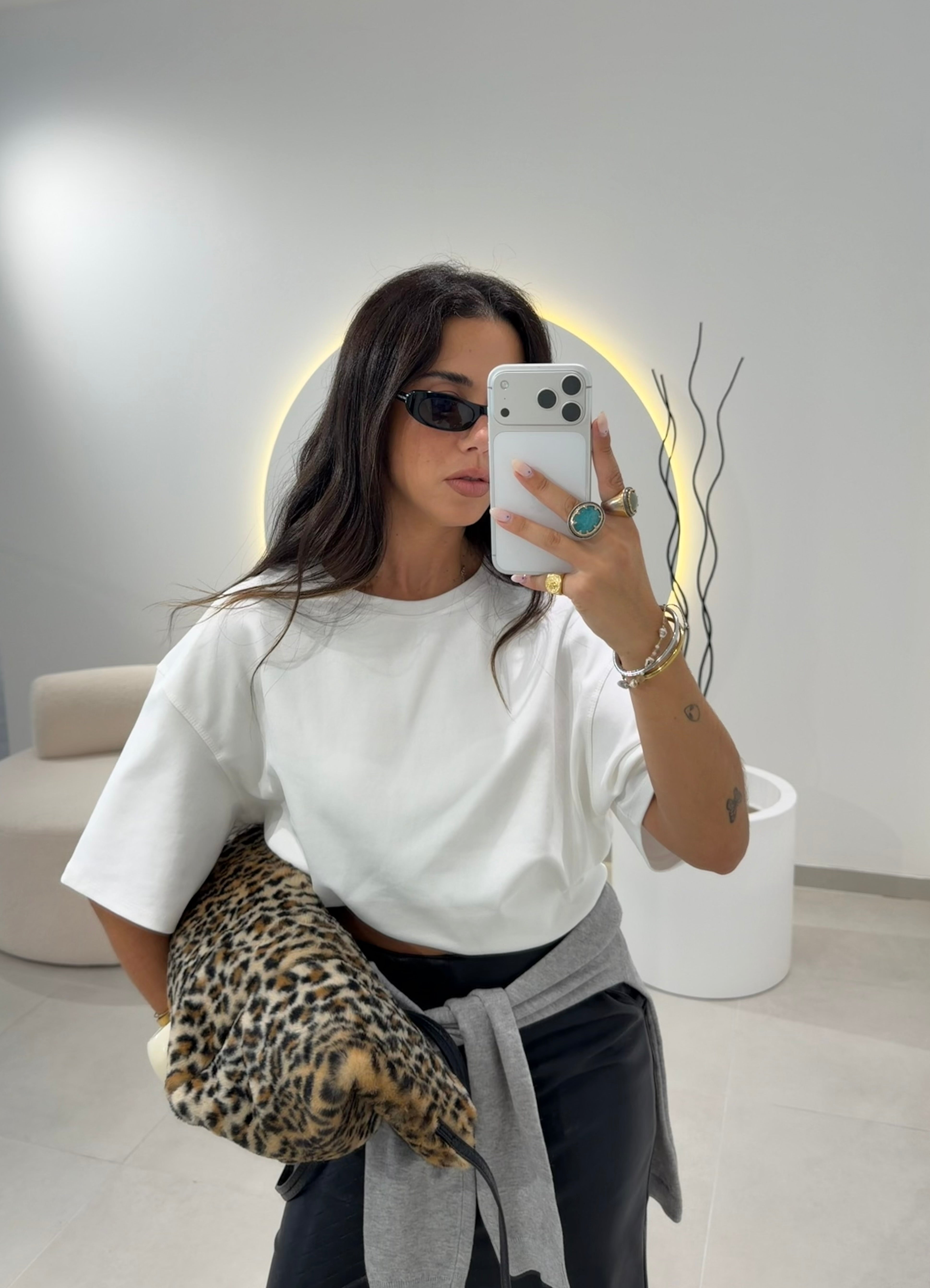 White Oversize T-Shirt