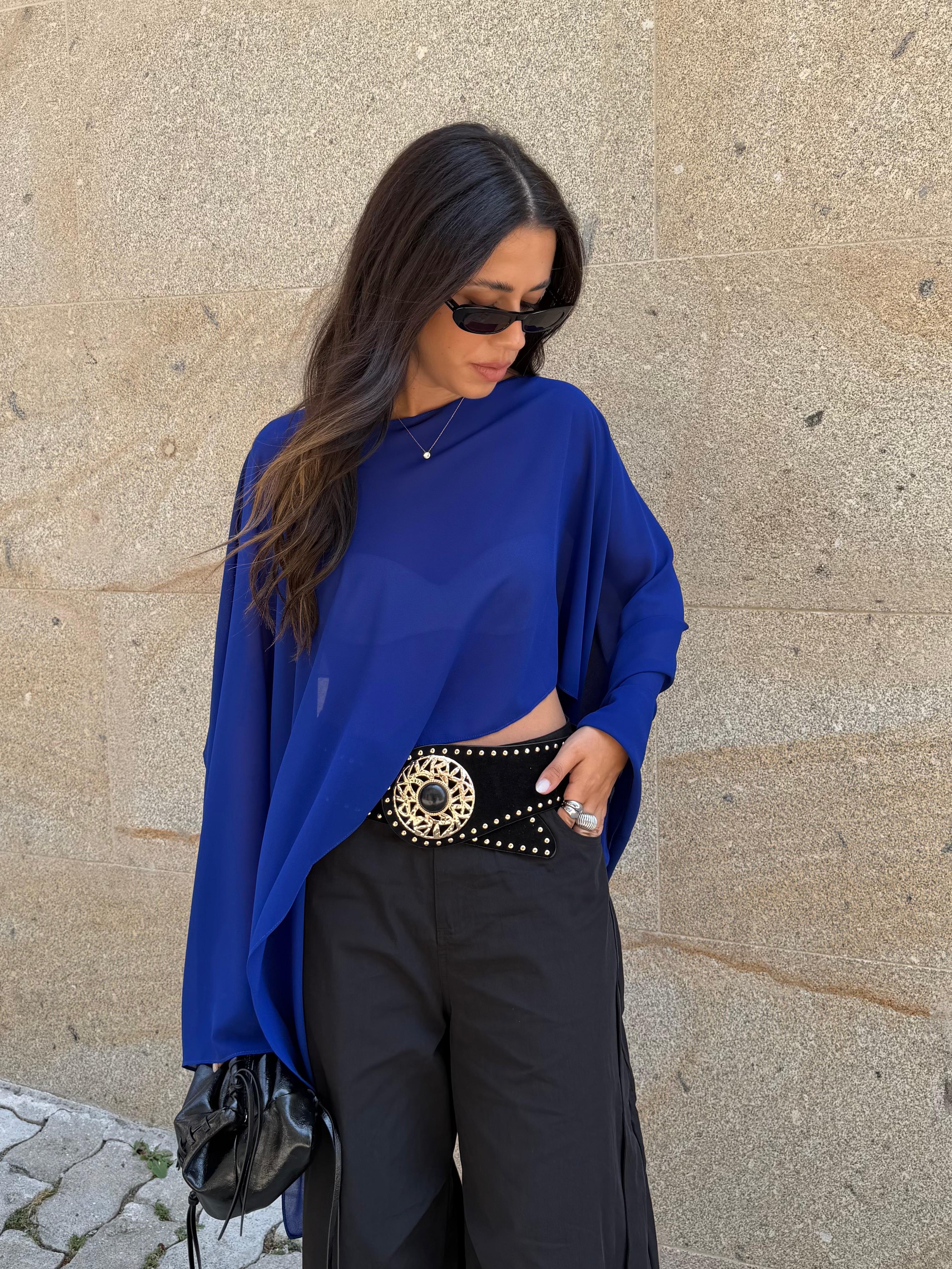 Black Boho Belt