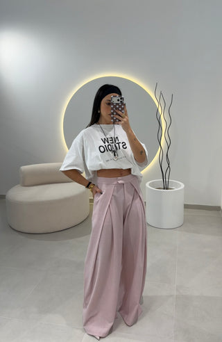 New Studio White T-Shirt