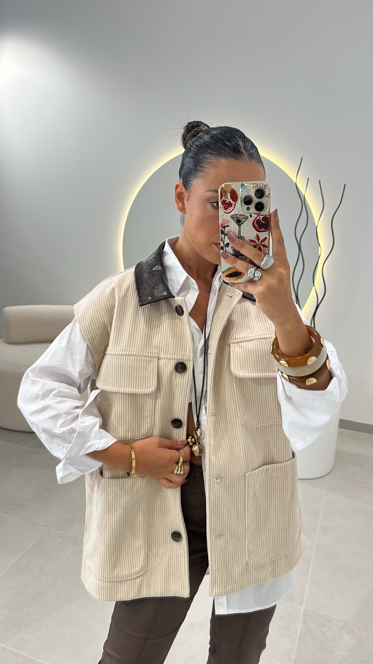 Oversize Vest Lumina