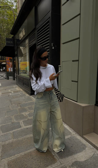 Oversize Star Jeans