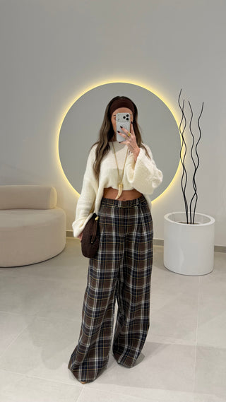 Cream Oversized Sweater