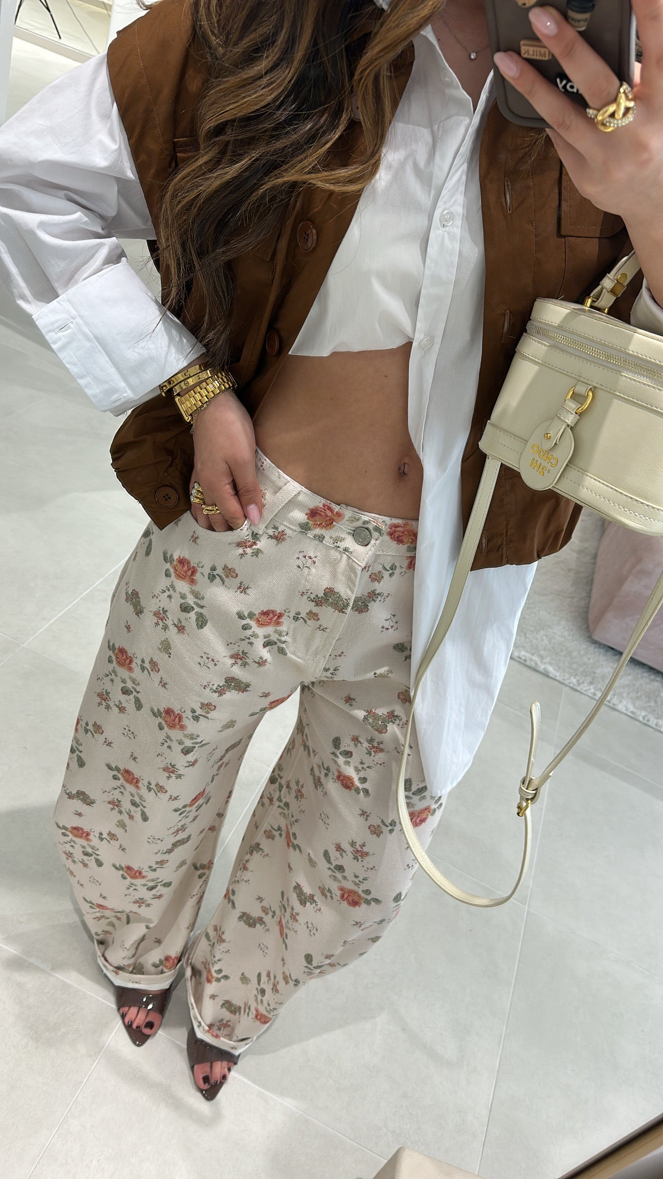 Jeans Balloon Flores