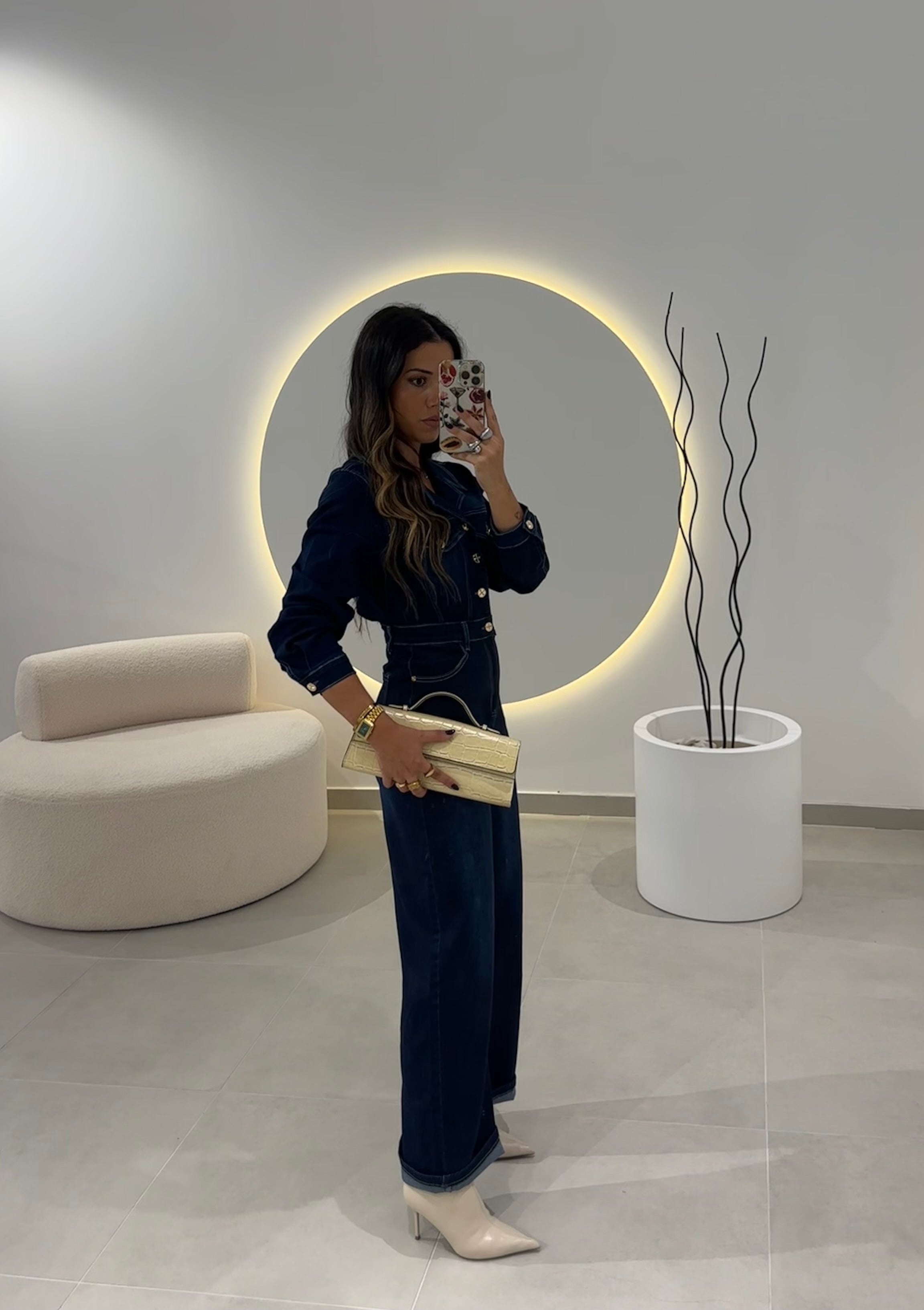 Denim Classic Jumpsuit