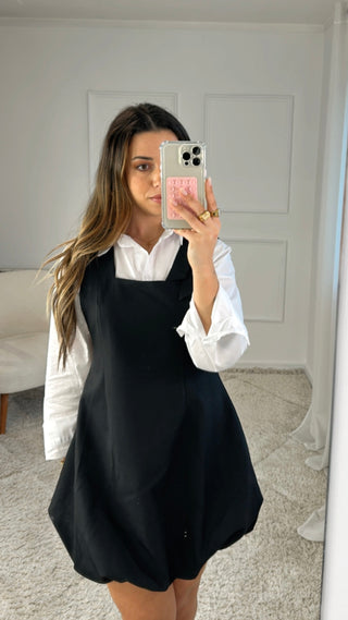 Vestido Efeito Abalonado Laço