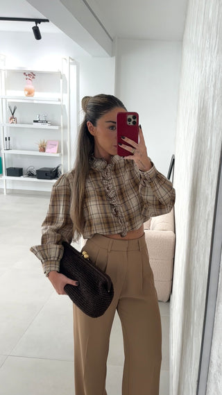 Romantic Checkered Shirt