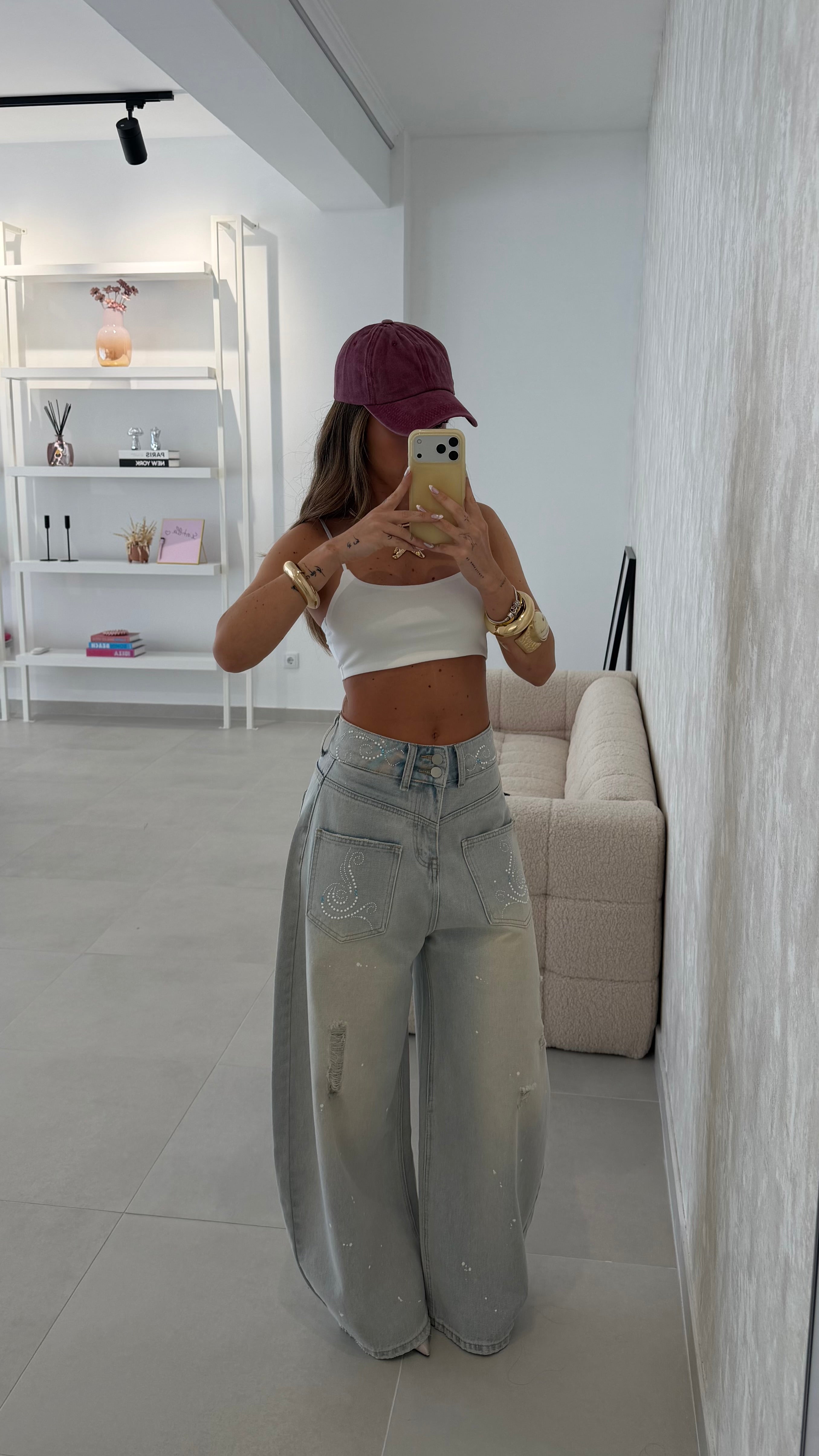 White Crop Top Lumina