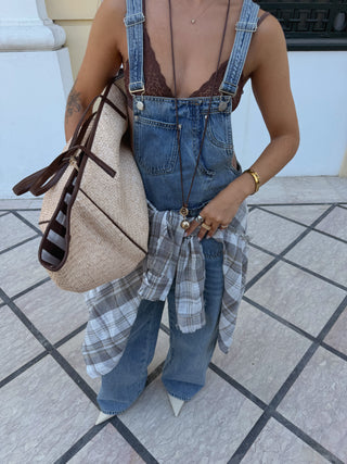 Denim Overalls