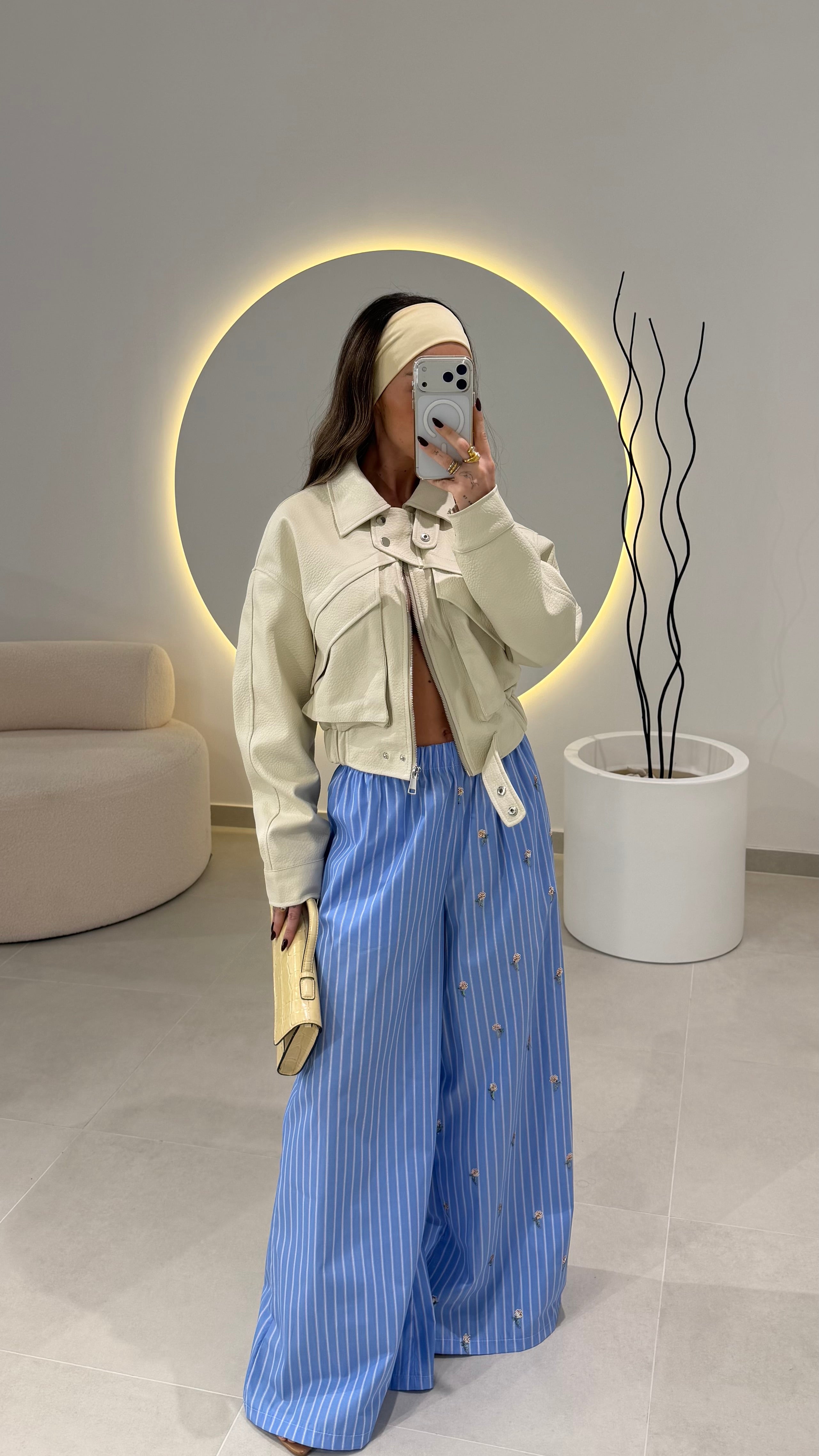 Faux Leather Biker Jacket