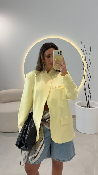 Butter Yellow Blazer