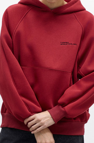 Hoodie Lumina Bordeaux