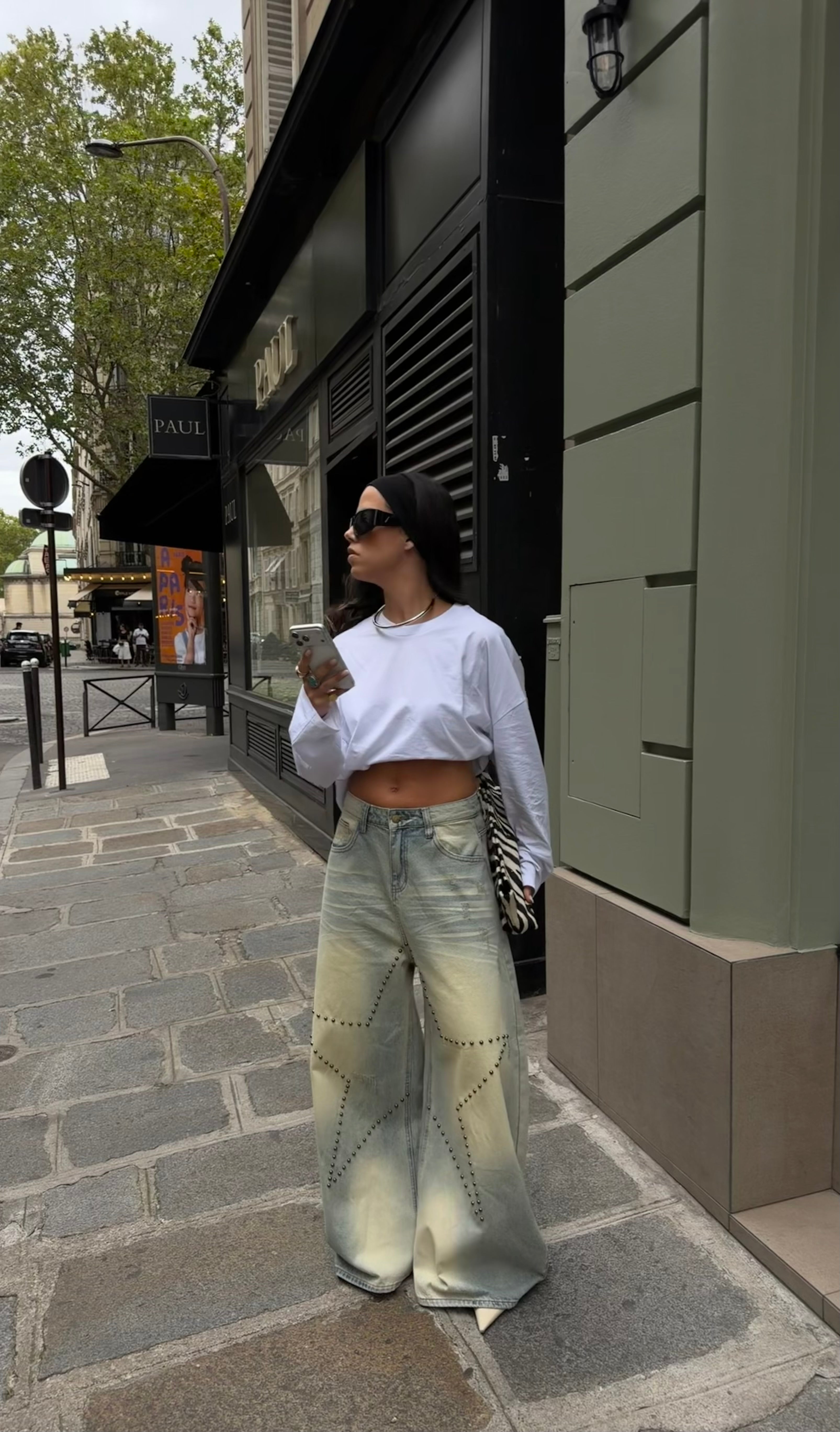 Oversize Star Jeans