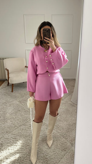 Conjunto Godé Rosa