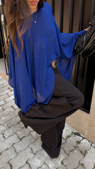 Electric Blue Cape