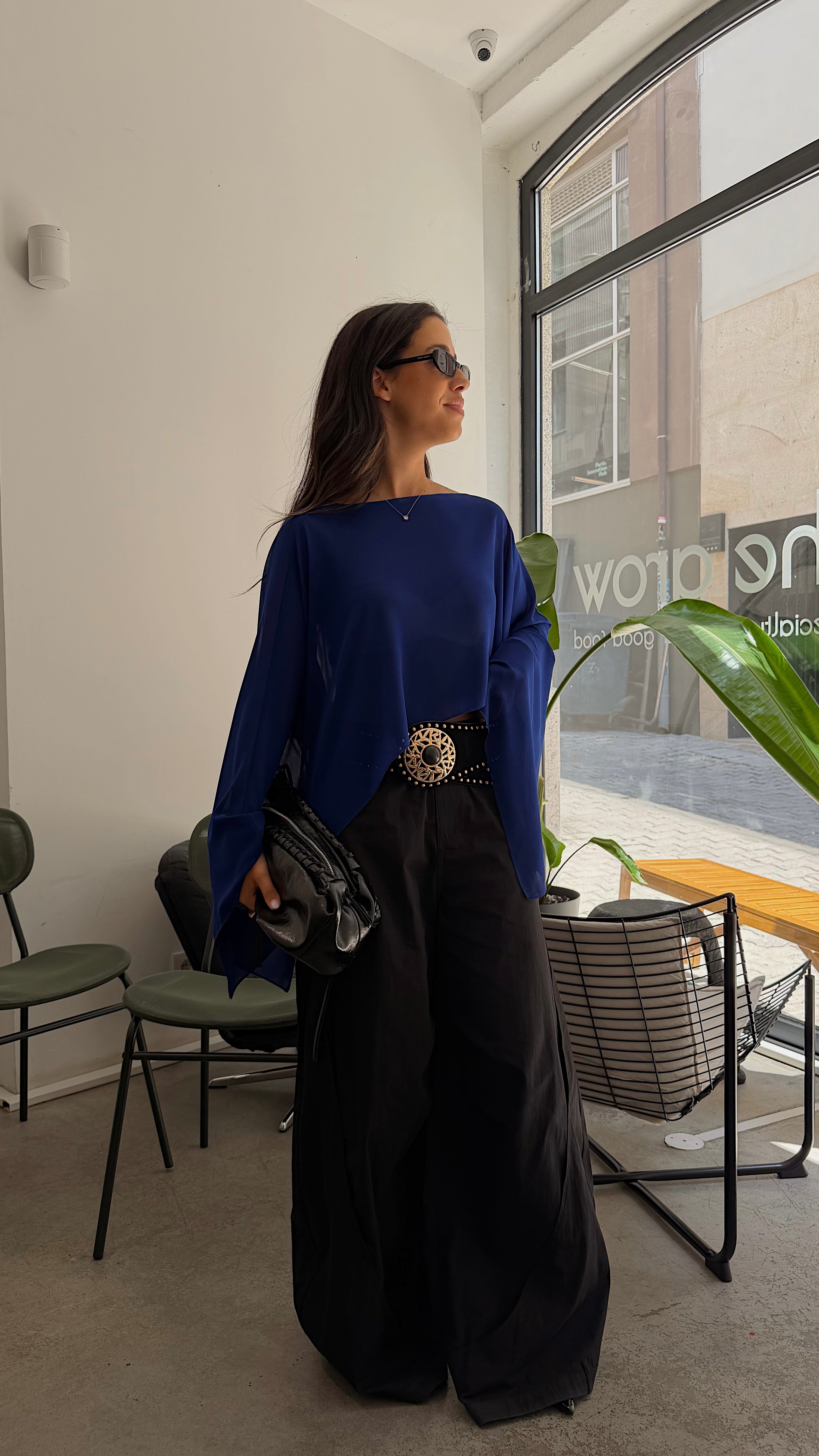 Black Boho Belt