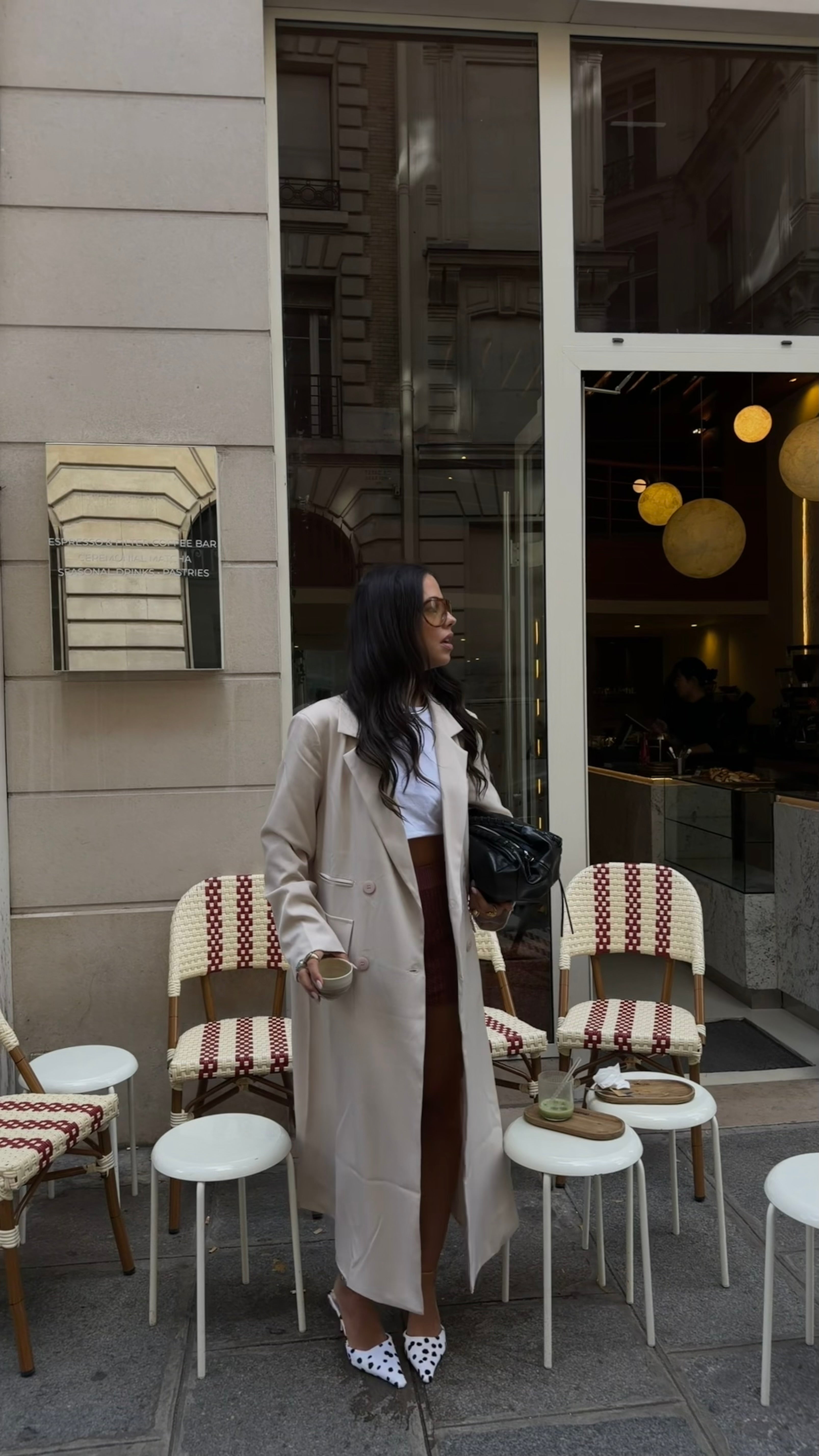 Beige Maxi Blazer