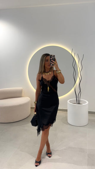Black Lace Dress