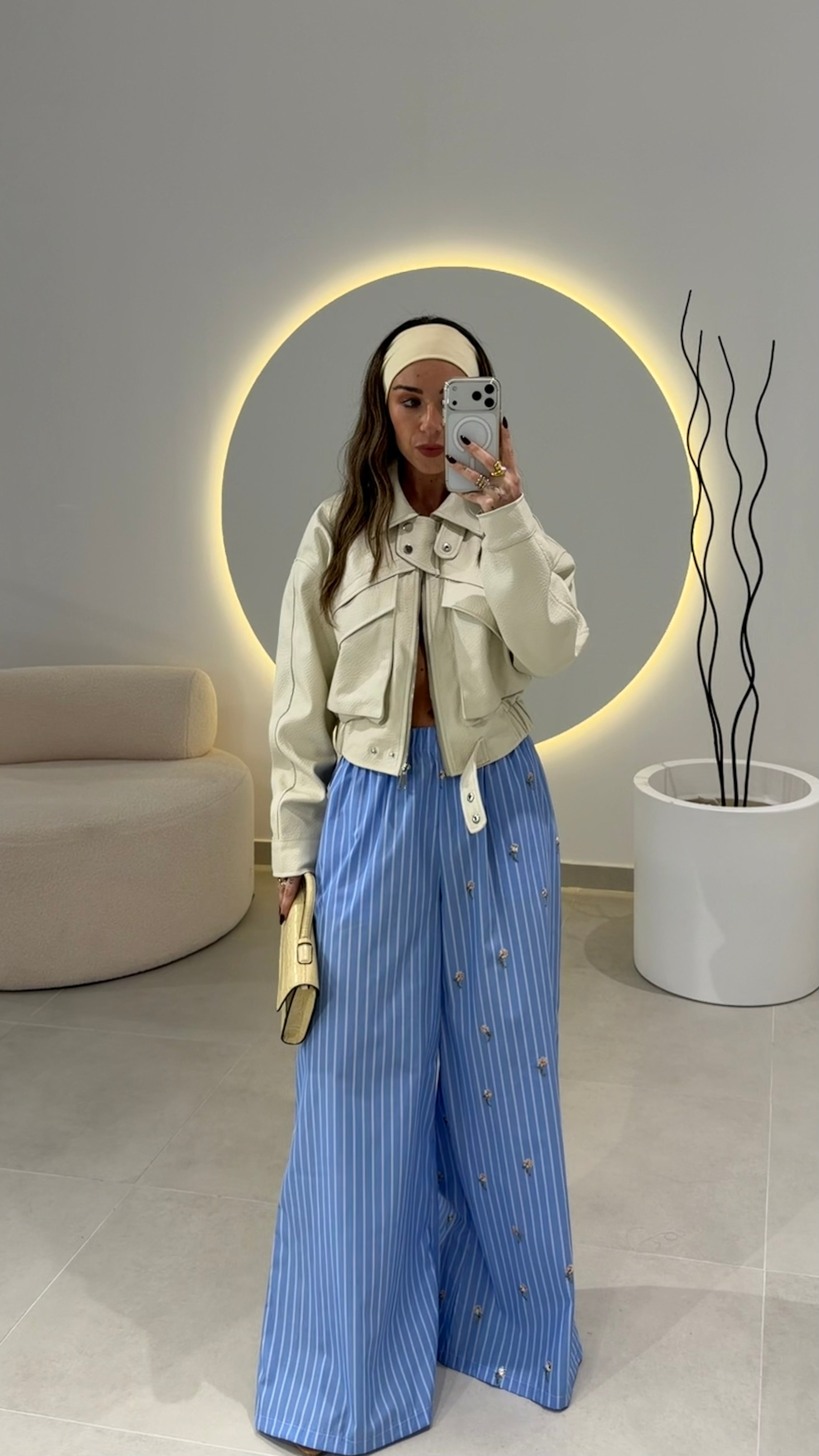 Faux Leather Biker Jacket