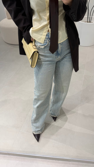 High Waisted Wide Leg Jeans