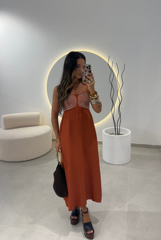 Terracotta Dress