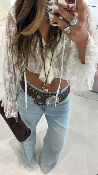 Lace Boho Blouse