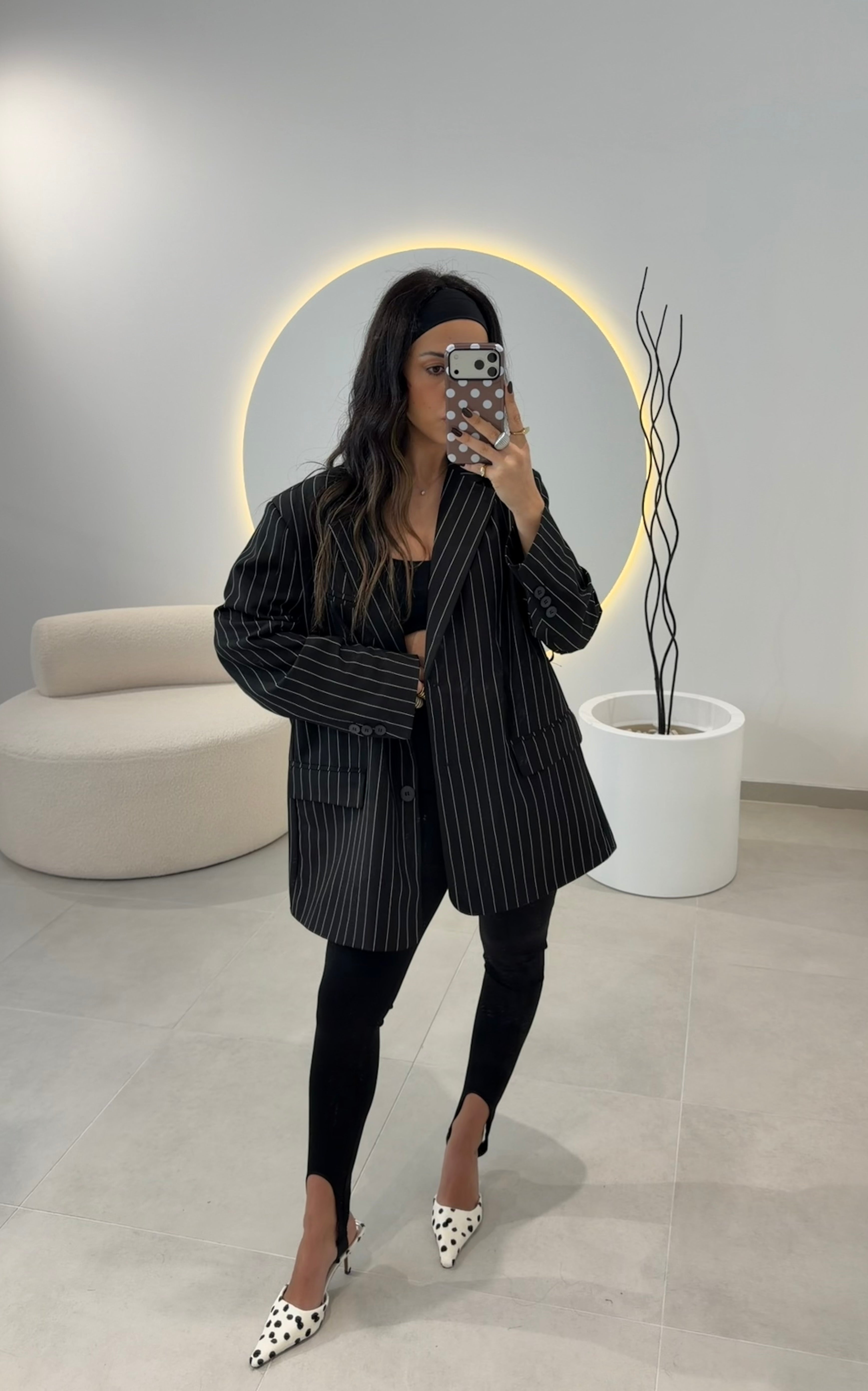 Black Diplomatic Blazer Lumina