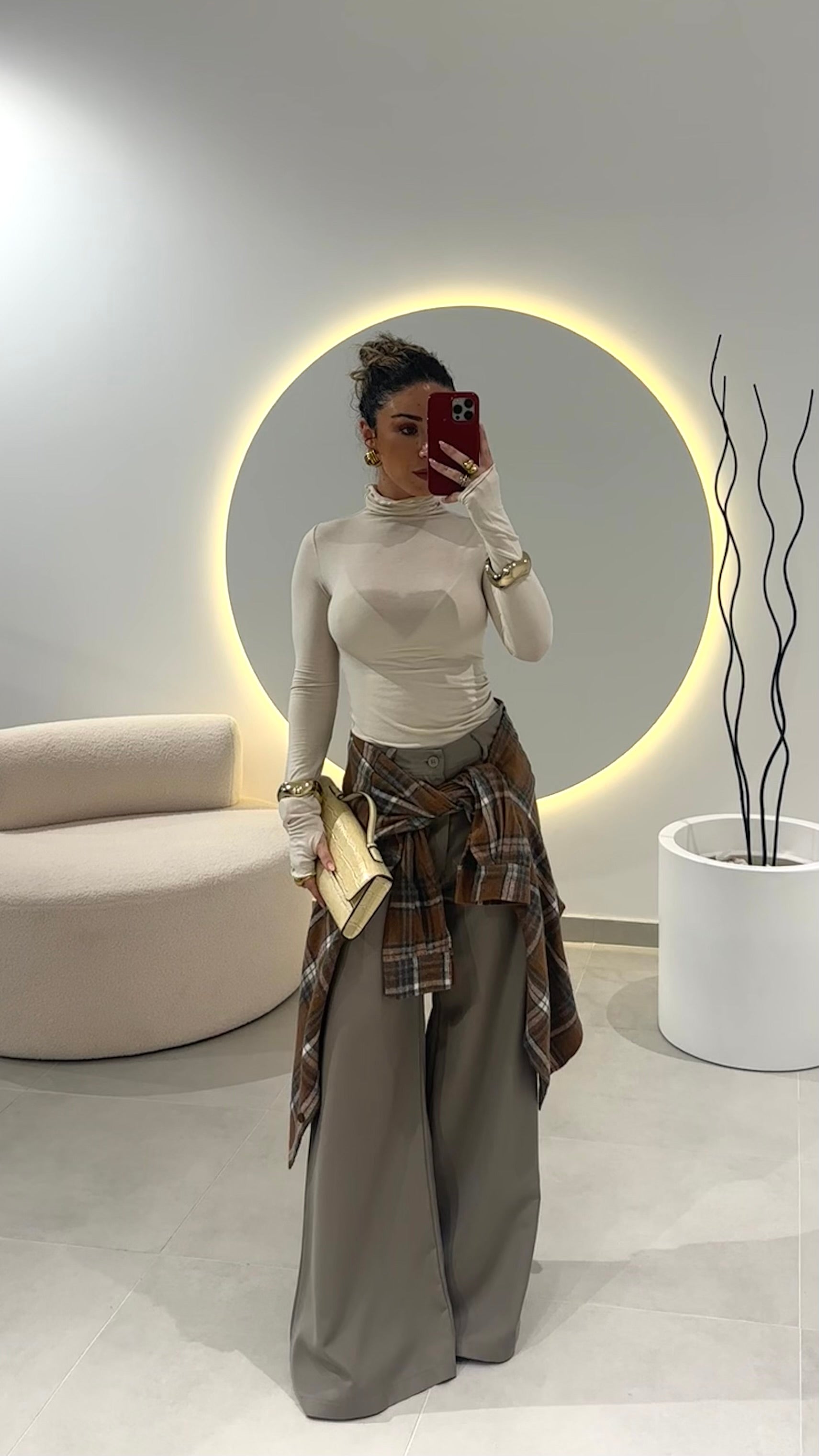 Checked Flannel Shirt